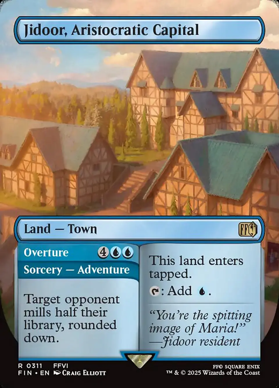 Jidoor, Aristocratic Capital // Overture (Borderless) 1