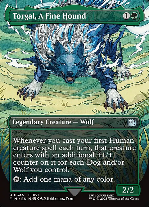Torgal, A Fine Hound (Borderless)