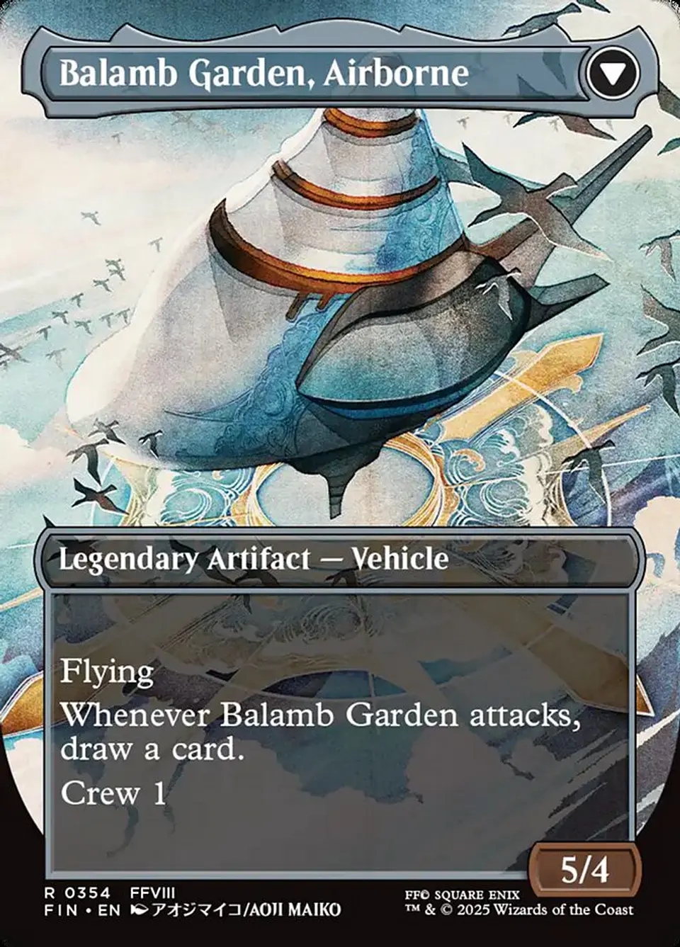 Balamb Garden, SeeD Academy // Balamb Garden, Airborne (Borderless) 2
