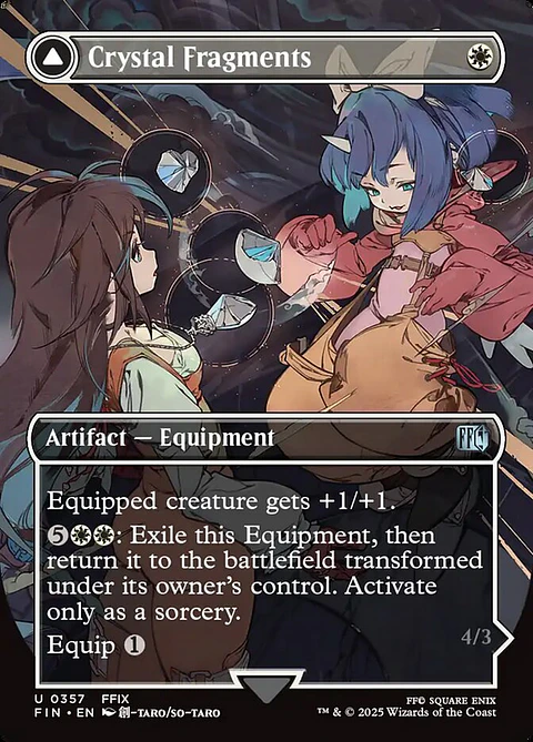 Crystal Fragments // Summon: Alexander (Borderless)
