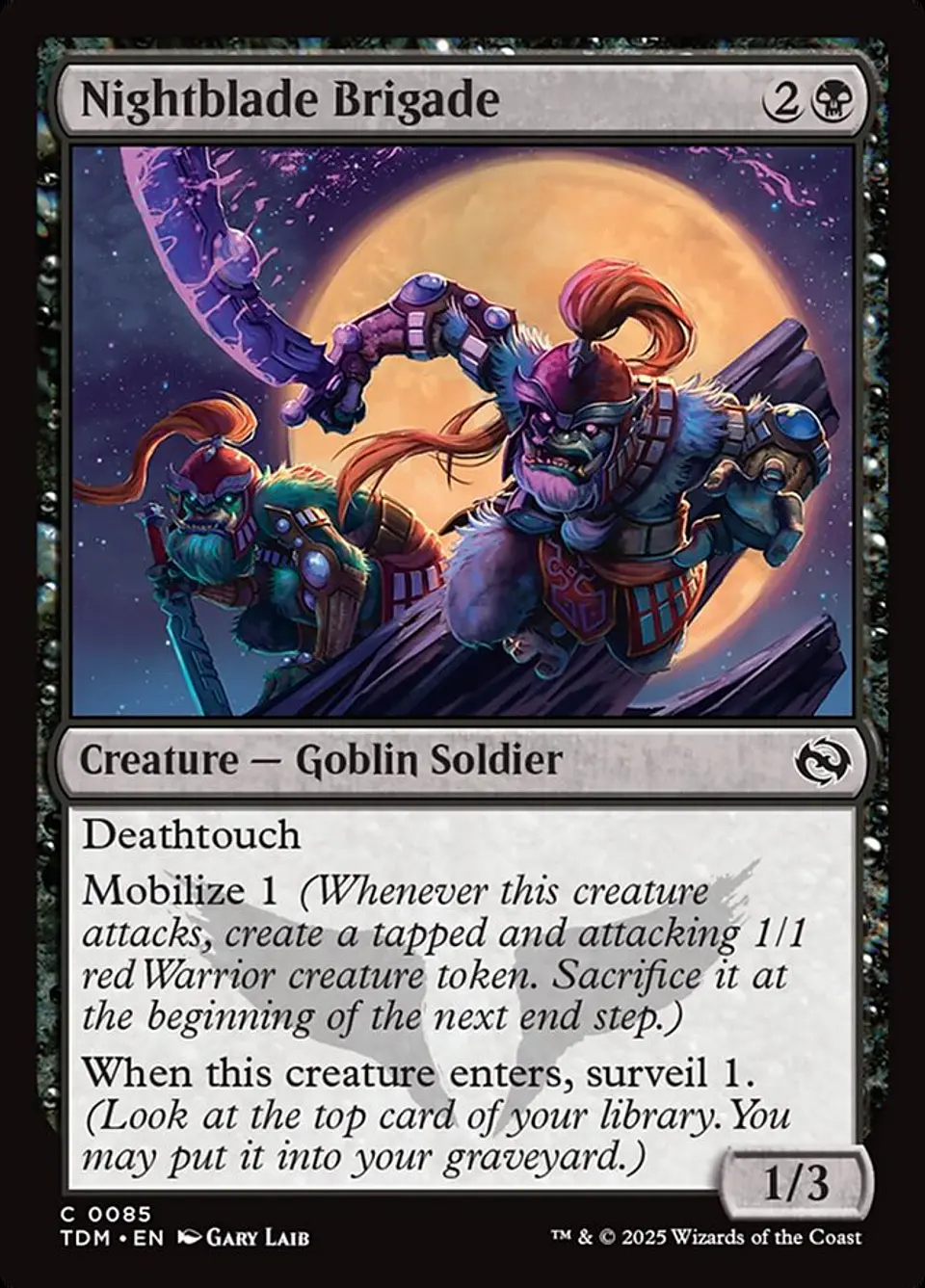 Nightblade Brigade 1