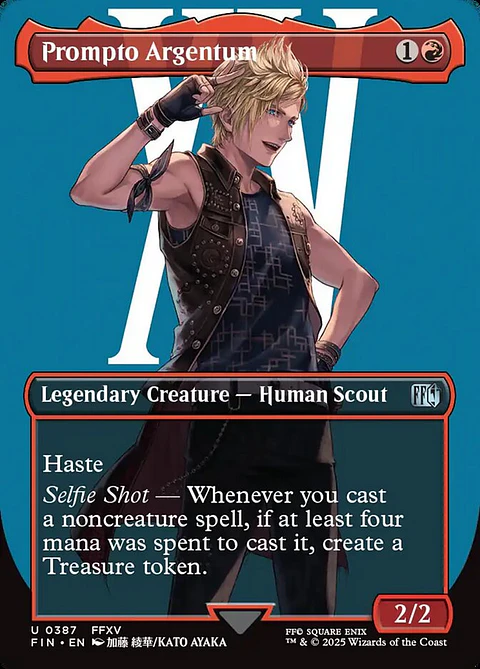 Prompto Argentum (Borderless)