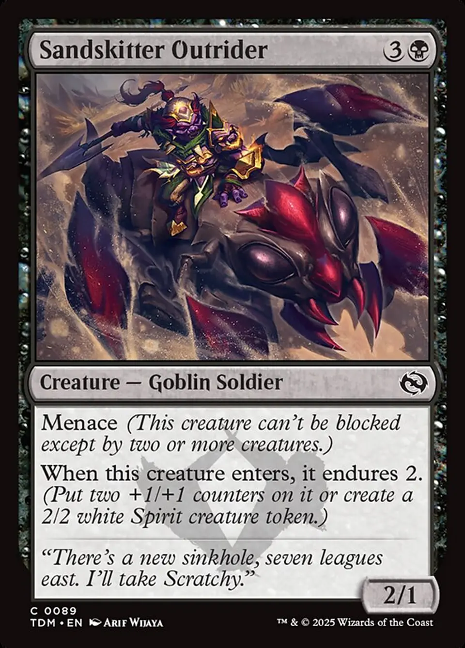 Sandskitter Outrider 1