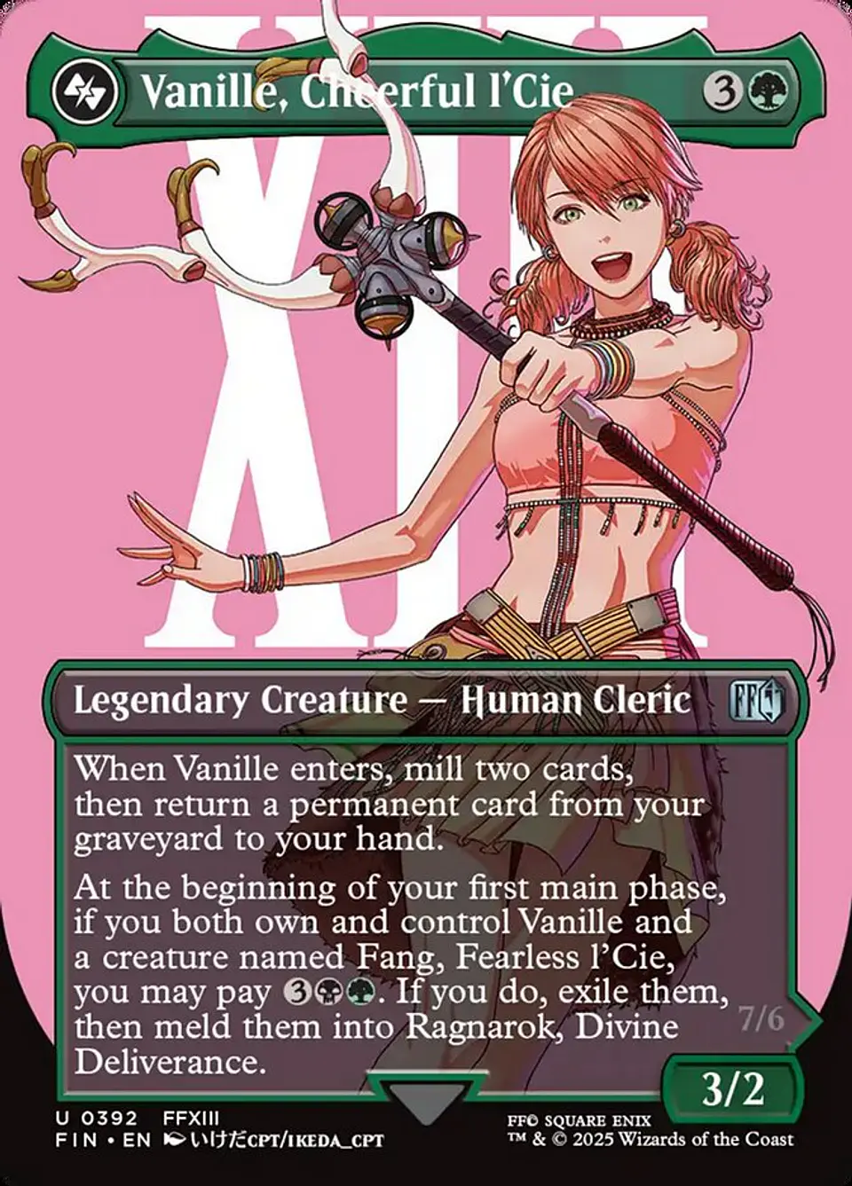 Vanille, Cheerful l'Cie (Borderless) 1