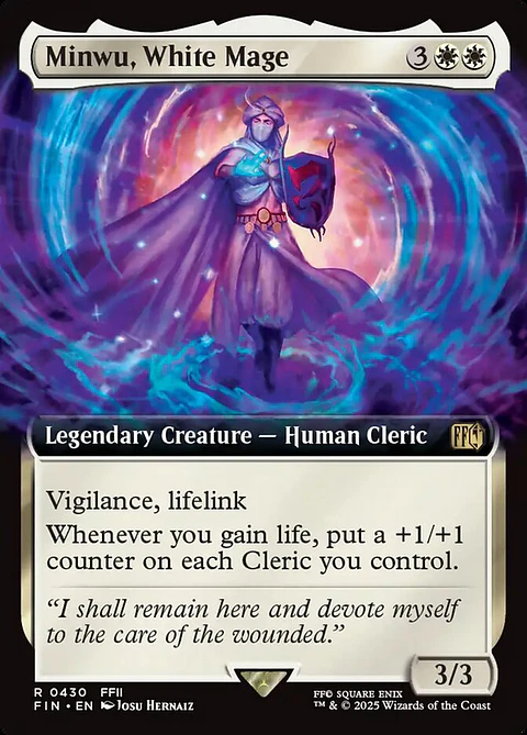 Minwu, White Mage (Extended Art)