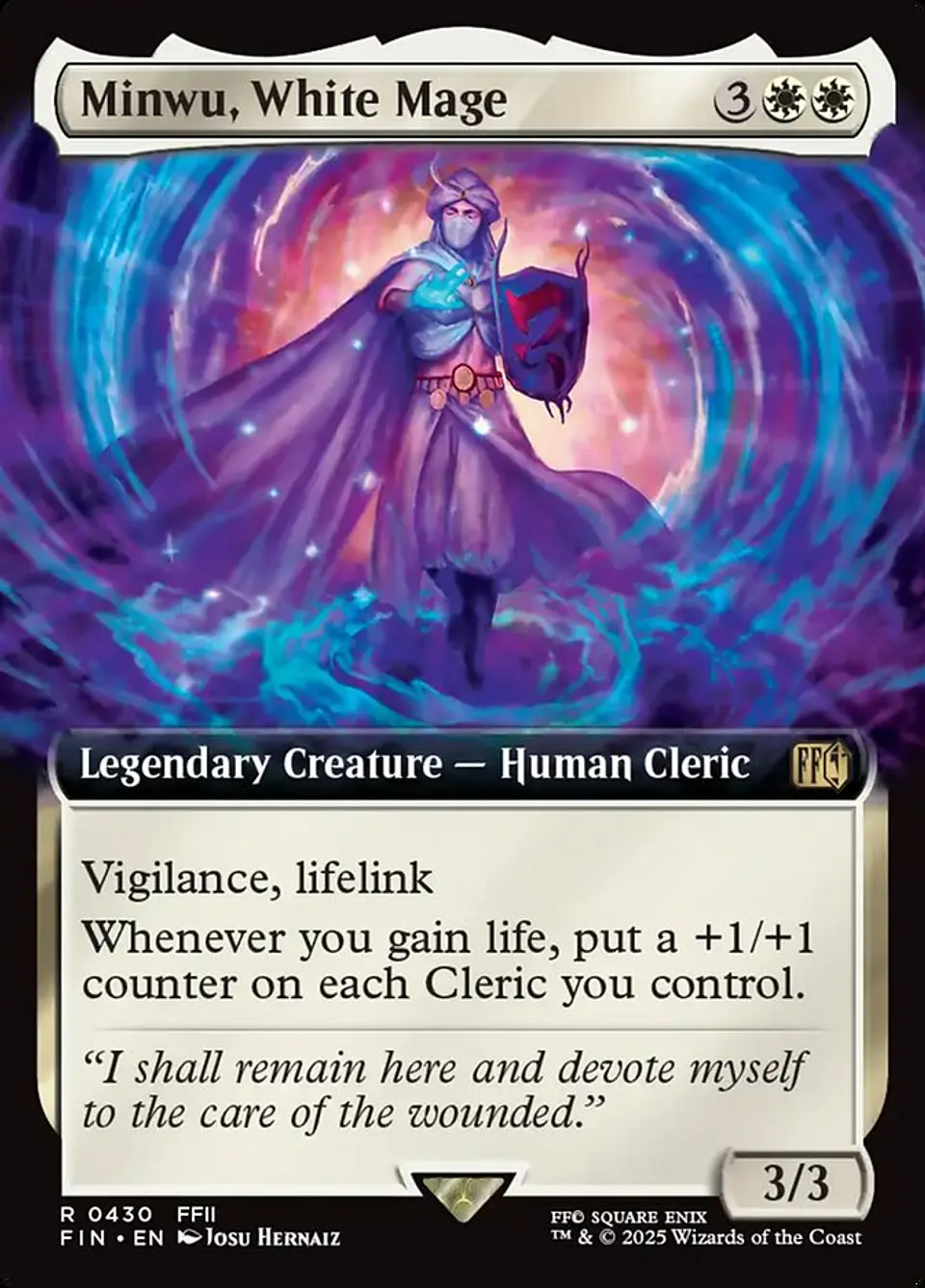 Minwu, White Mage (Extended Art) 1