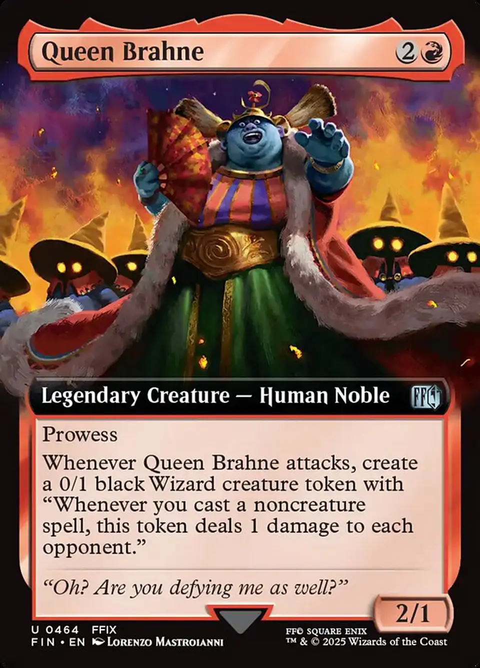 Queen Brahne (Extended Art) 1
