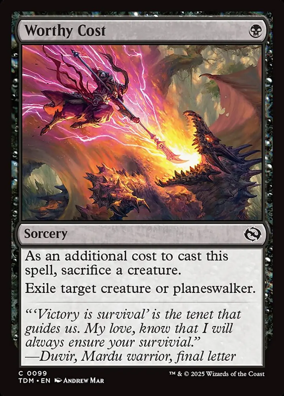 Worthy Cost 1