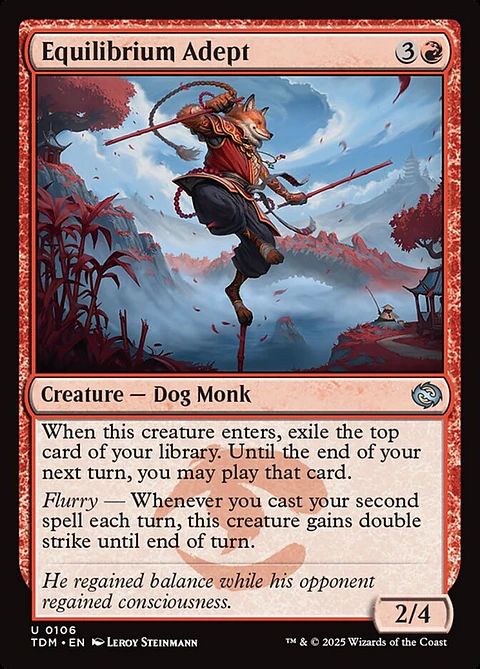 Equilibrium Adept