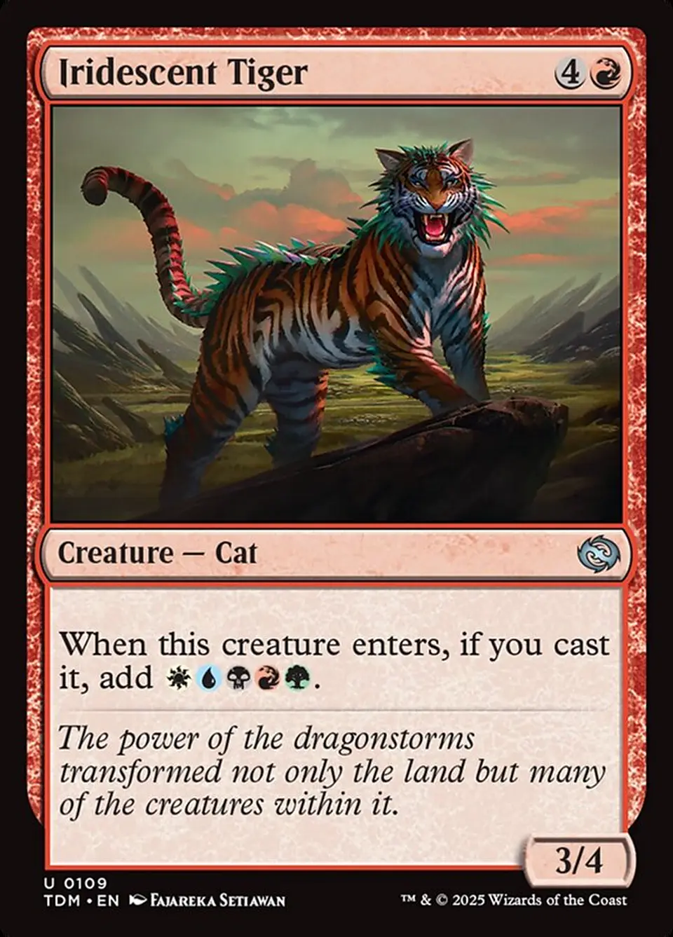 Iridescent Tiger 1