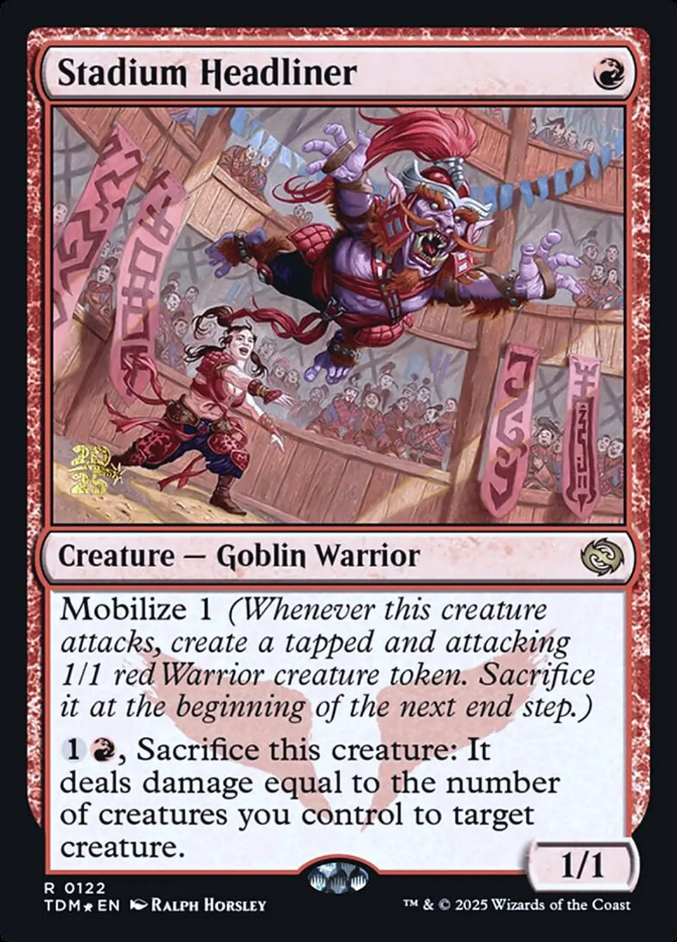 Stadium Headliner (Pre-release) 1