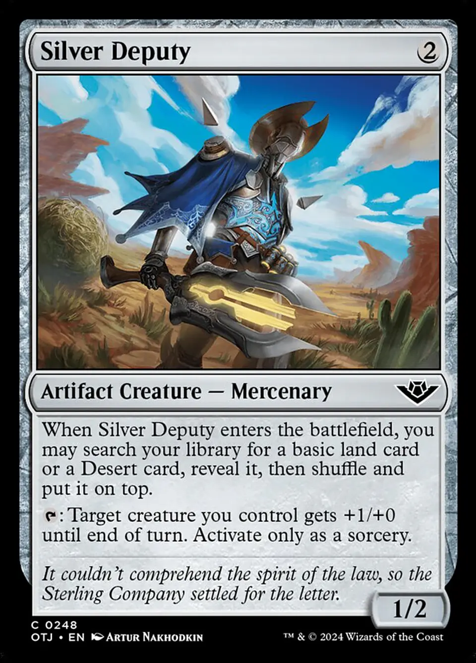 Silver Deputy 1