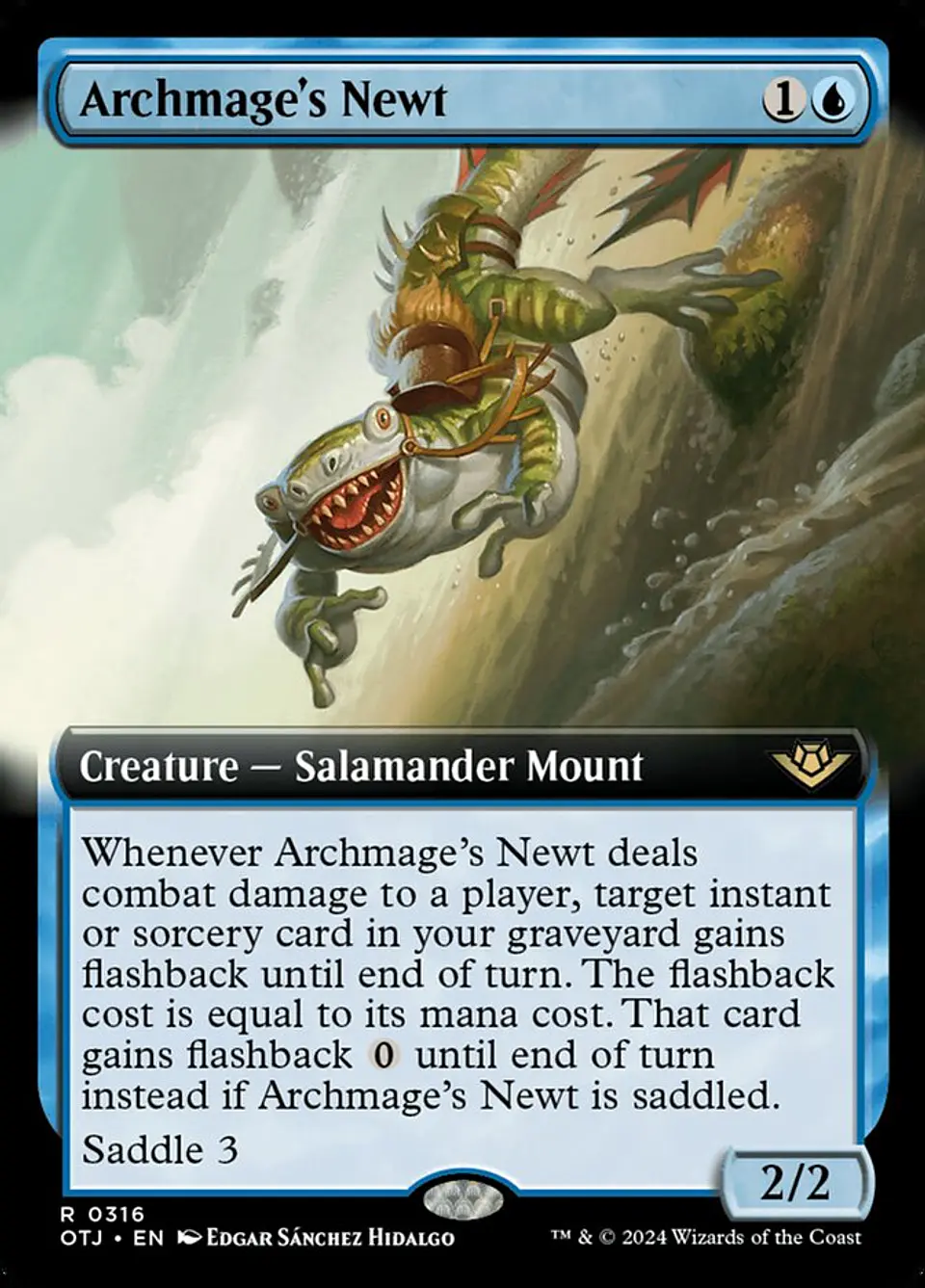 Archmage's Newt (Extended Art) 1