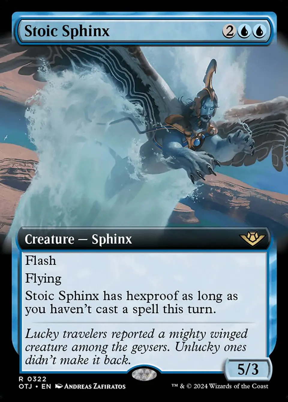 Stoic Sphinx (Extended Art) 1