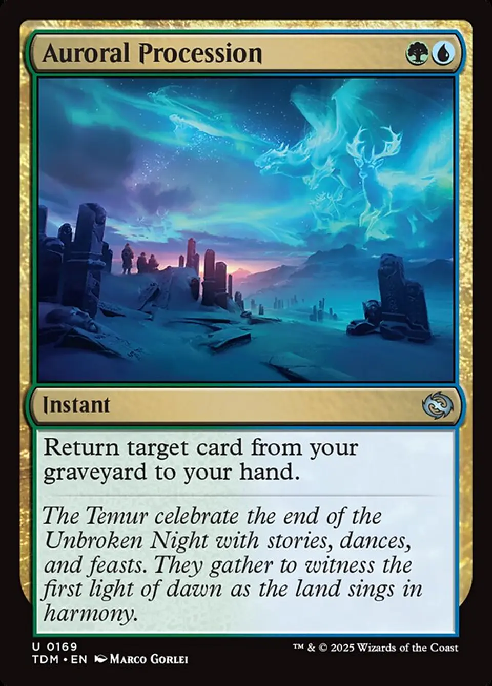 Auroral Procession 1