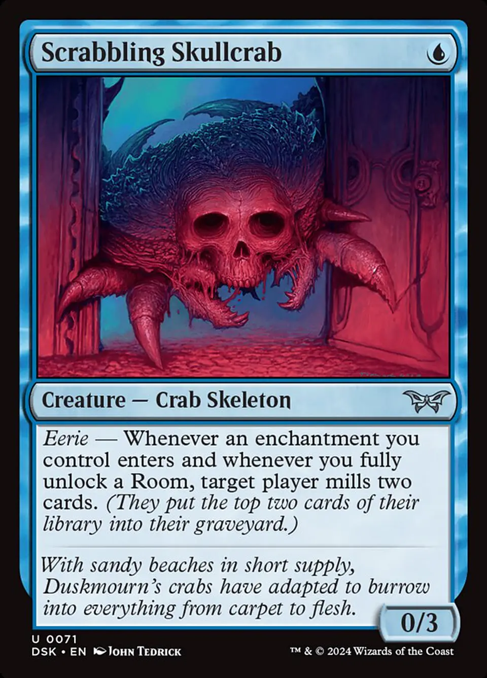 Scrabbling Skullcrab 1