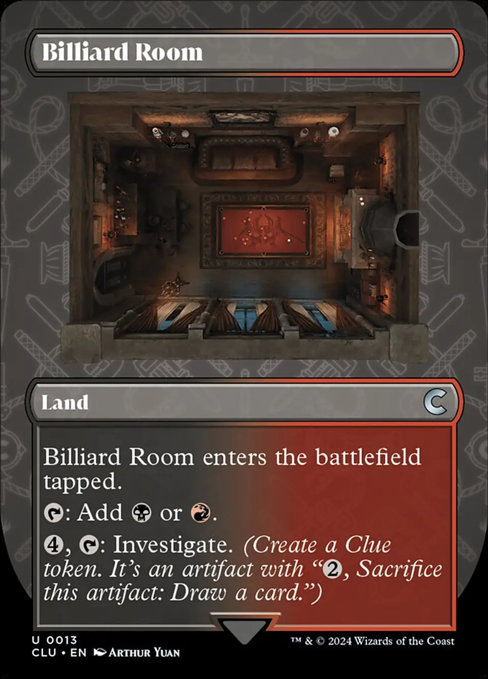 Billiard Room (Borderless) 1