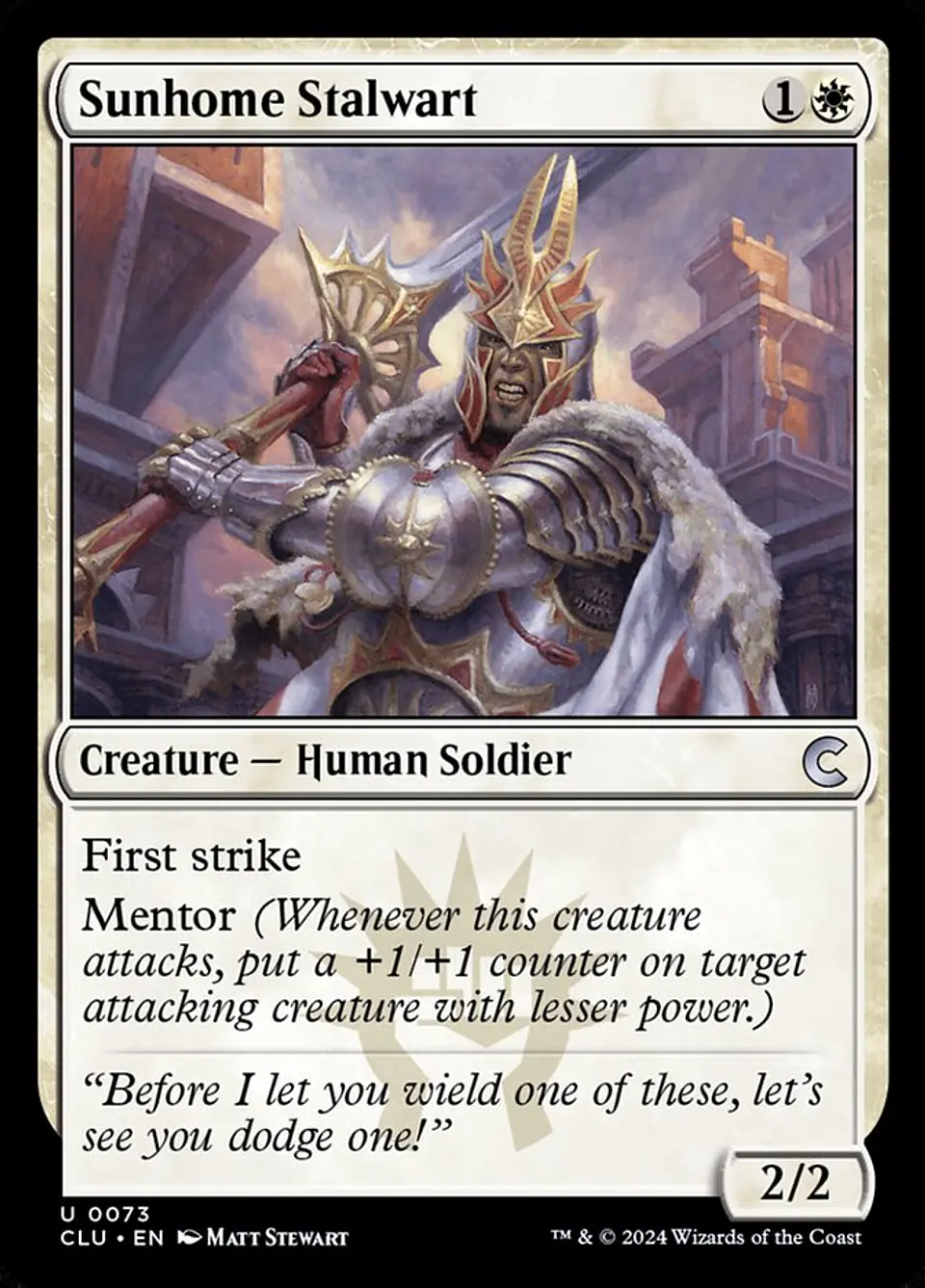 Sunhome Stalwart 1