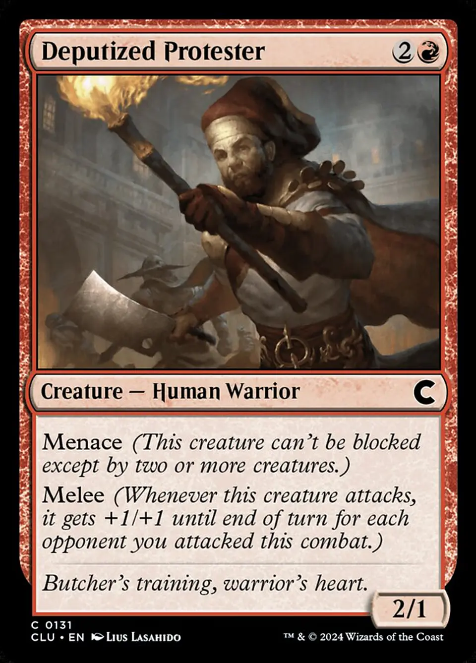 Deputized Protester 1
