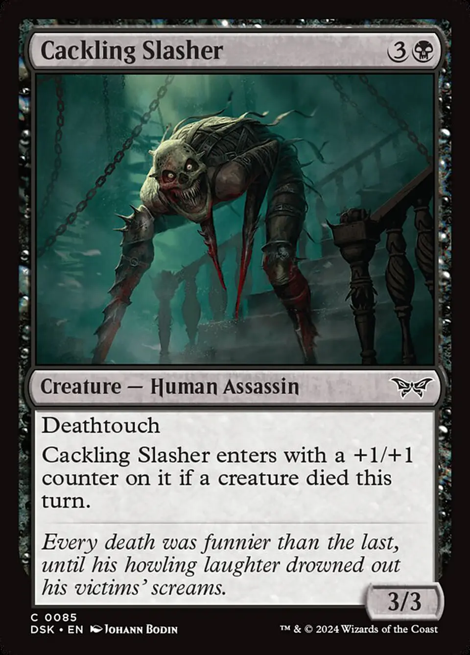 Cackling Slasher 1