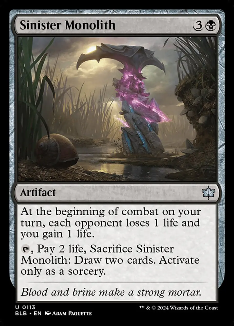 Sinister Monolith 1
