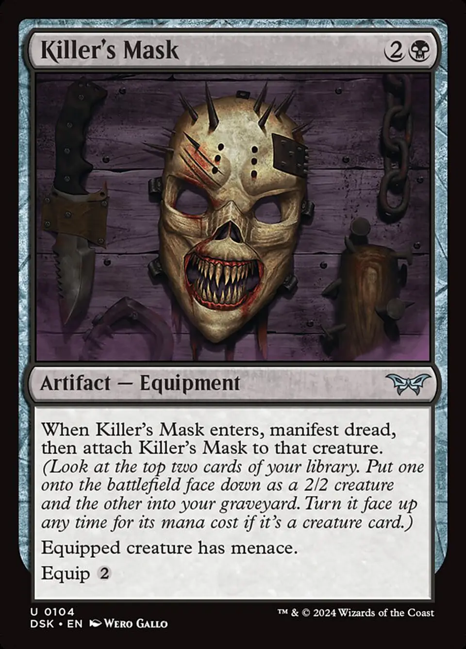 Killer's Mask 1