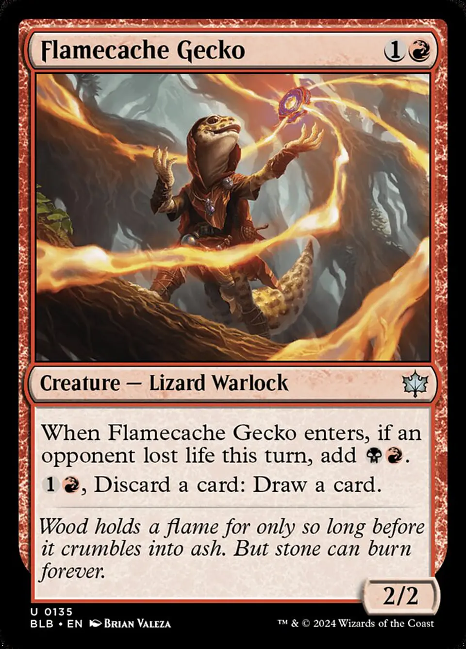 Flamecache Gecko 1