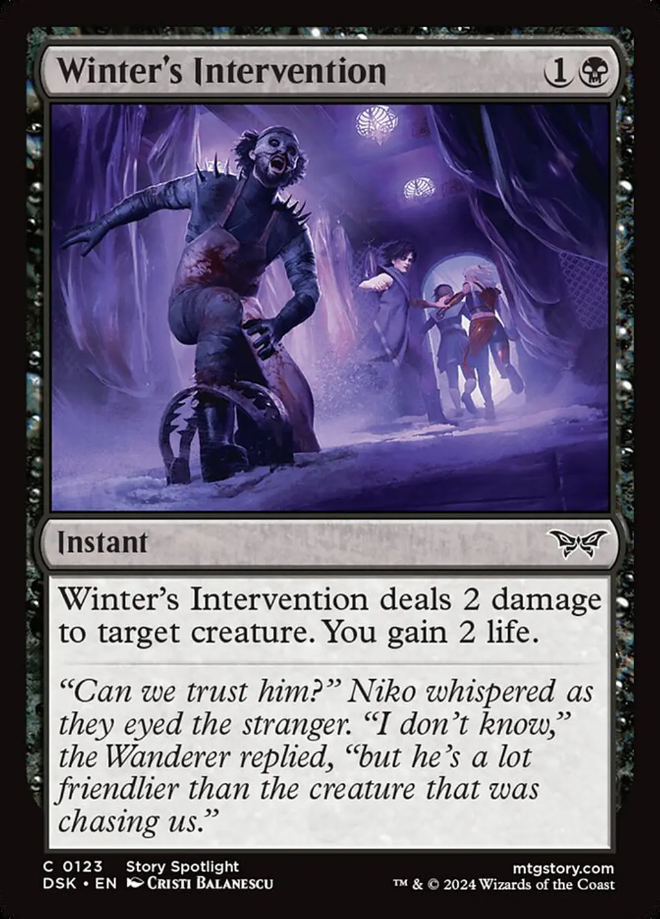 Winter's Intervention 1