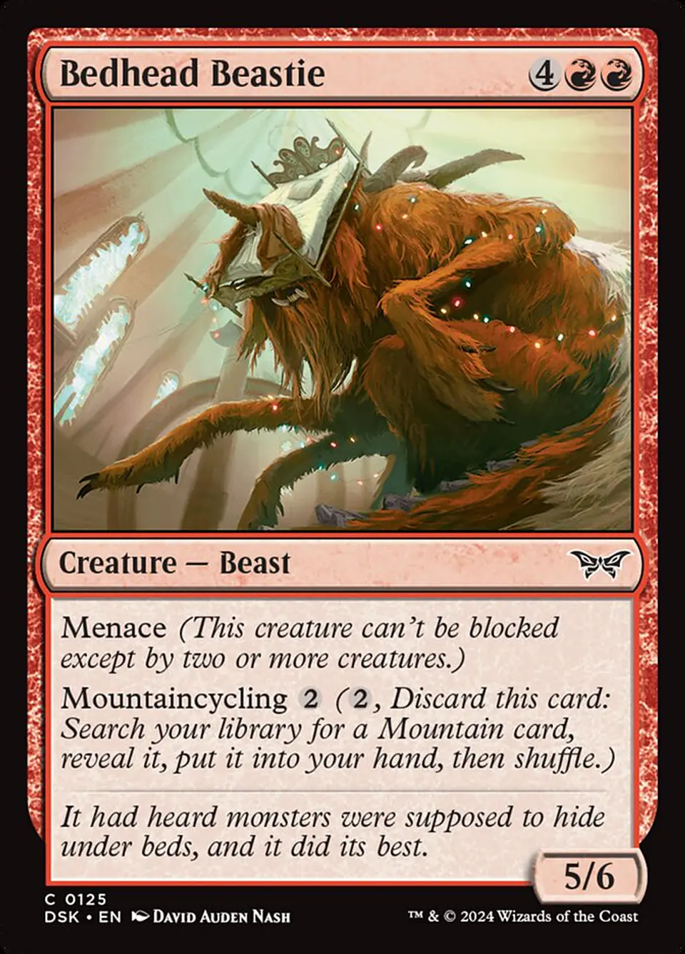 Bedhead Beastie 1