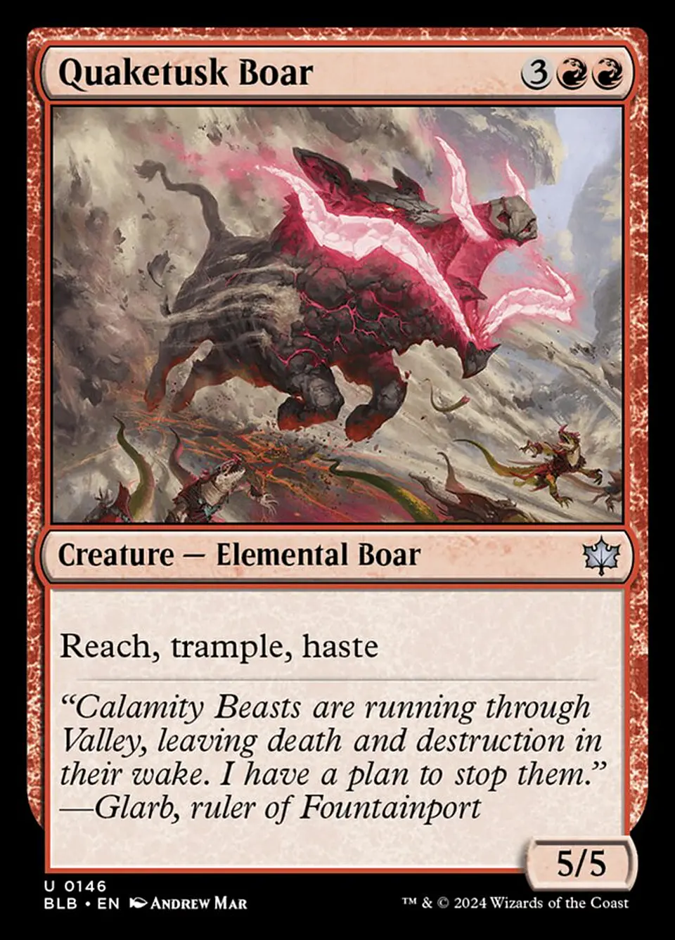 Quaketusk Boar 1
