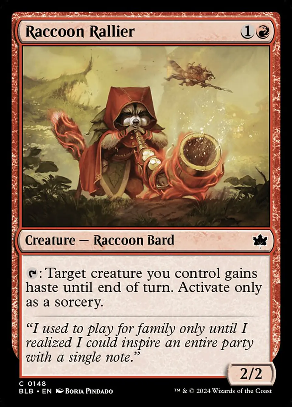 Raccoon Rallier 1
