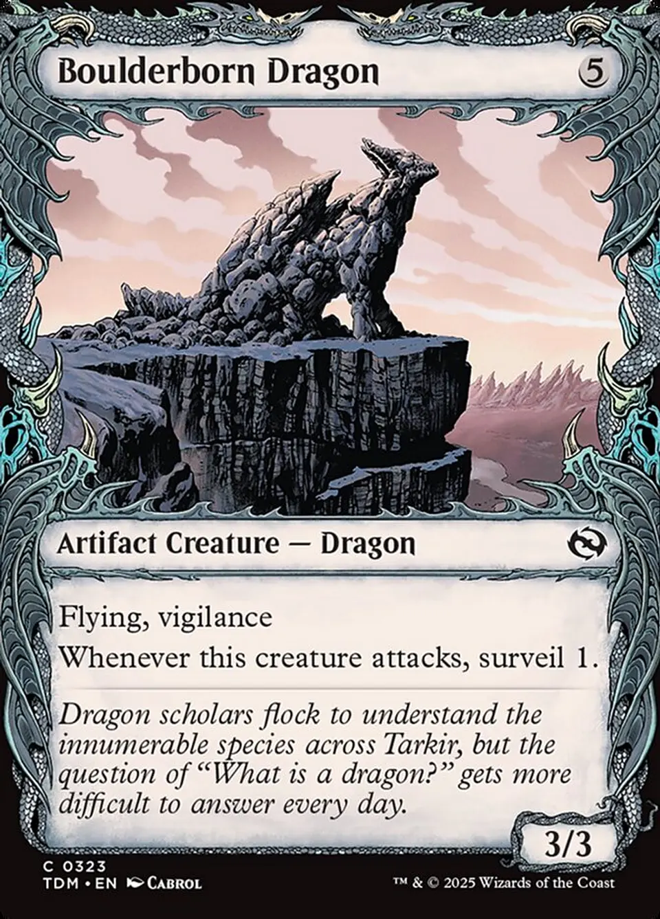 Boulderborn Dragon (Showcase) 1