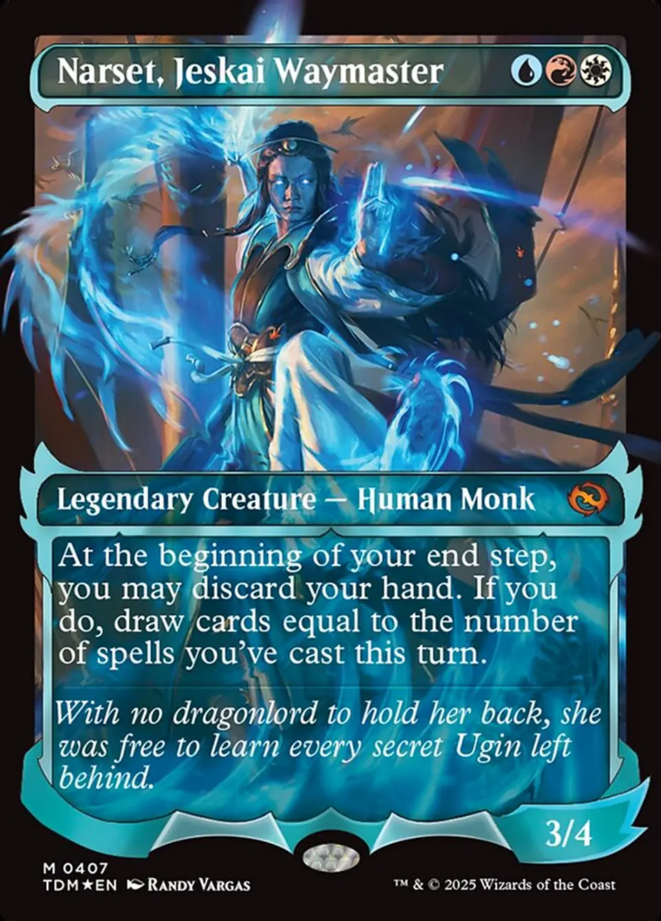 Narset, Jeskai Waymaster (Showcase) 1