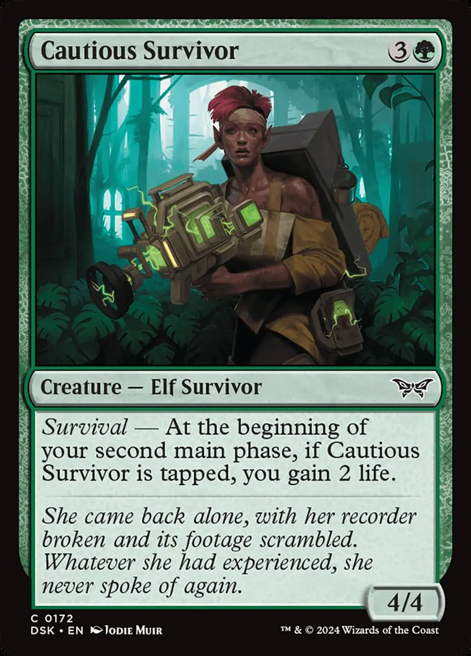 Cautious Survivor 1