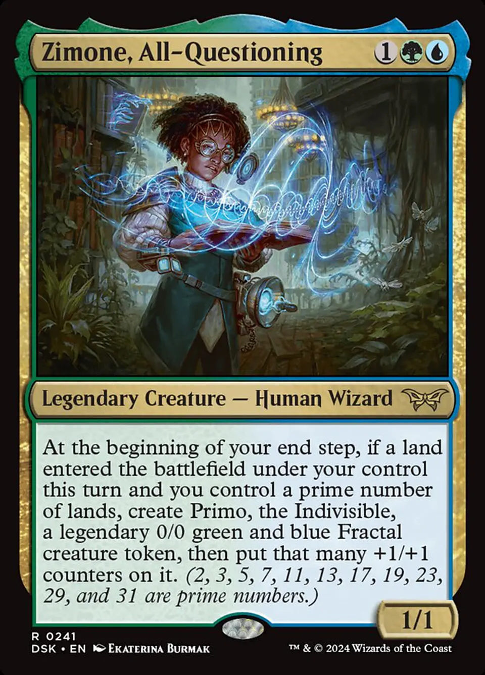 Zimone, All-Questioning 1