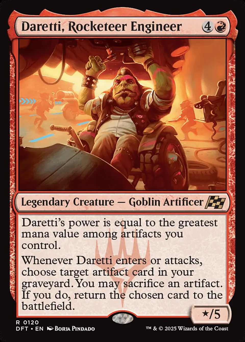 Daretti, Rocketeer Engineer 1