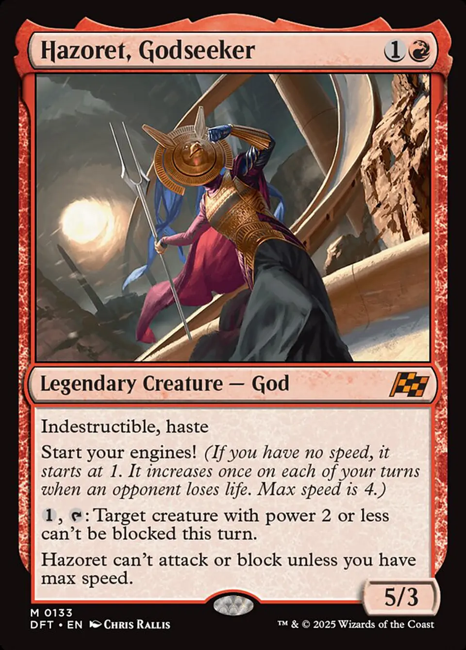 Hazoret, Godseeker 1
