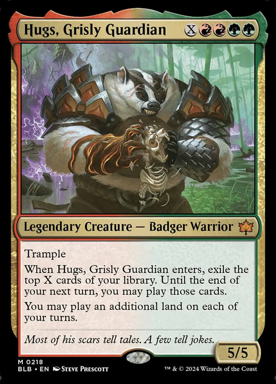 Hugs, Grisly Guardian 1
