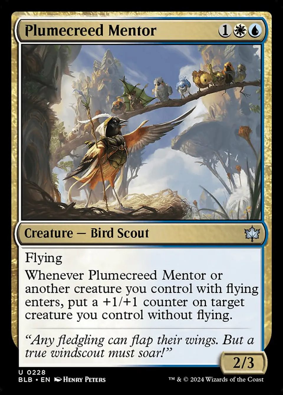 Plumecreed Mentor 1