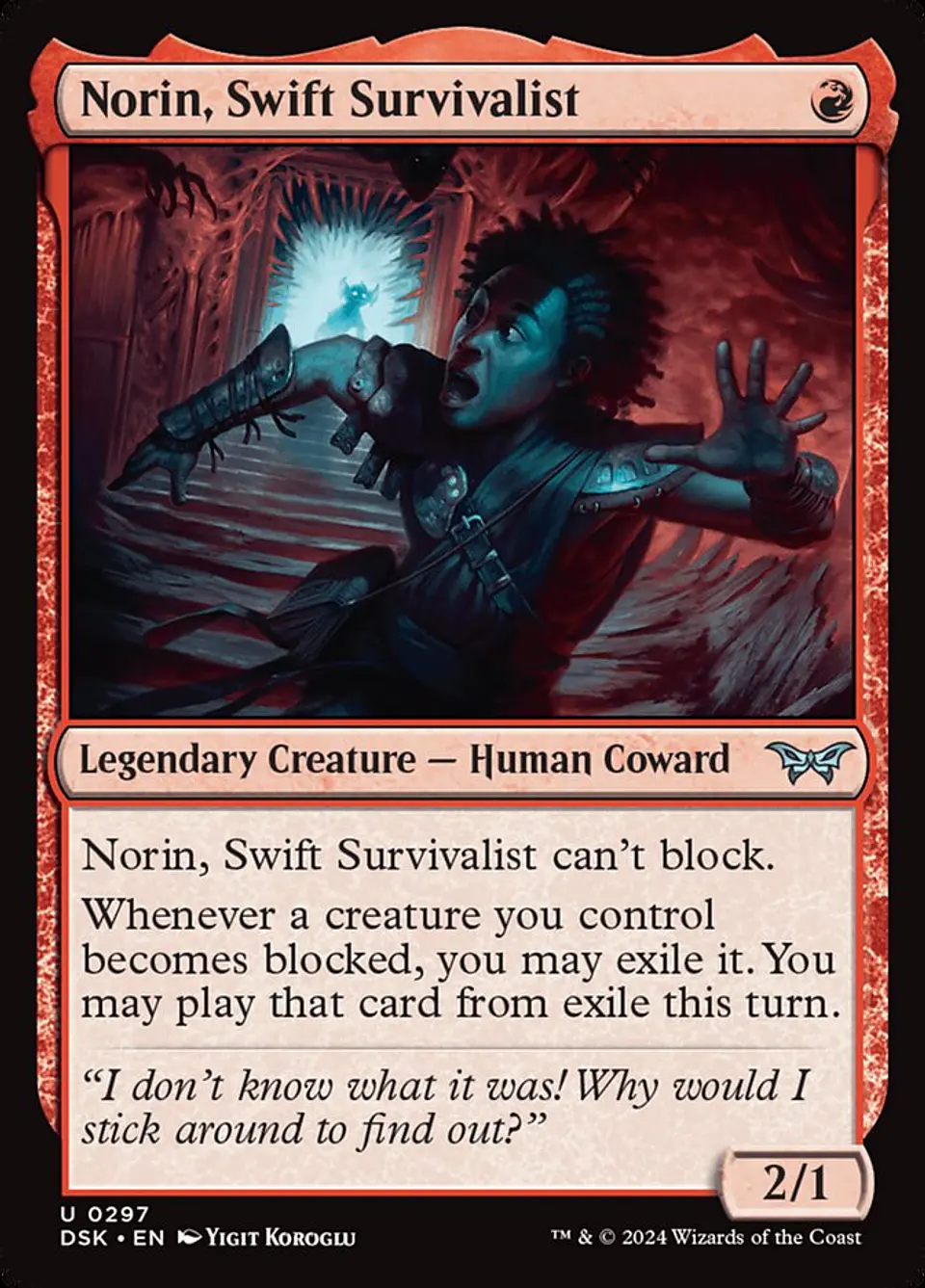 Norin, Swift Survivalist 1