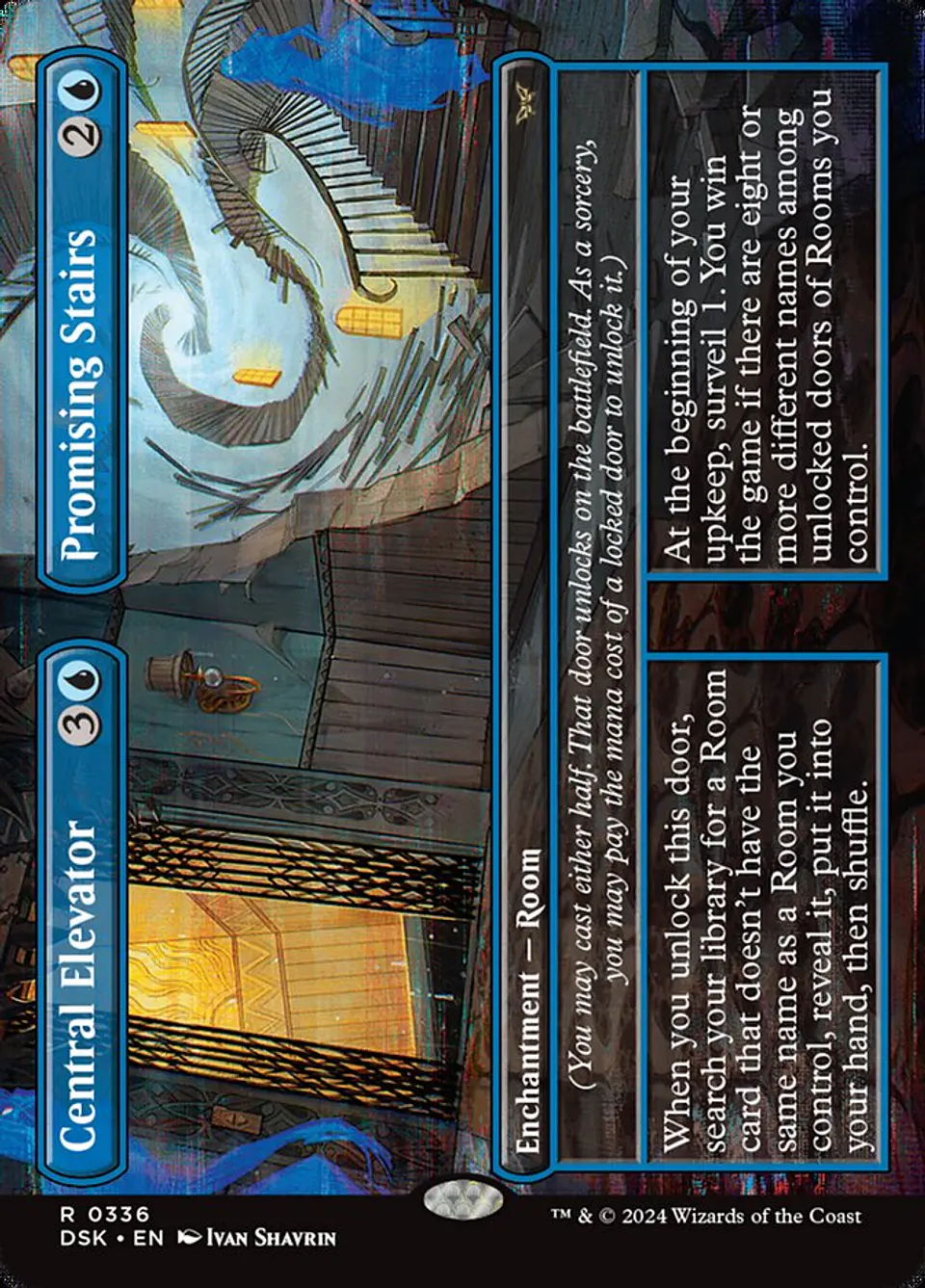 Central Elevator // Promising Stairs (Borderless) 1