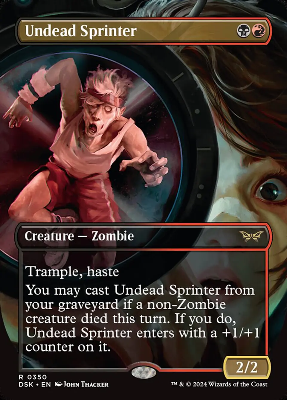 Undead Sprinter (Borderless) 1