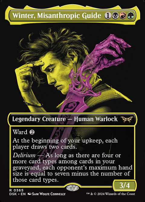 Winter, Misanthropic Guide (Borderless)