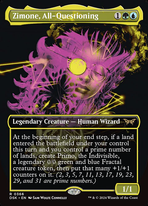 Zimone, All-Questioning (Borderless)