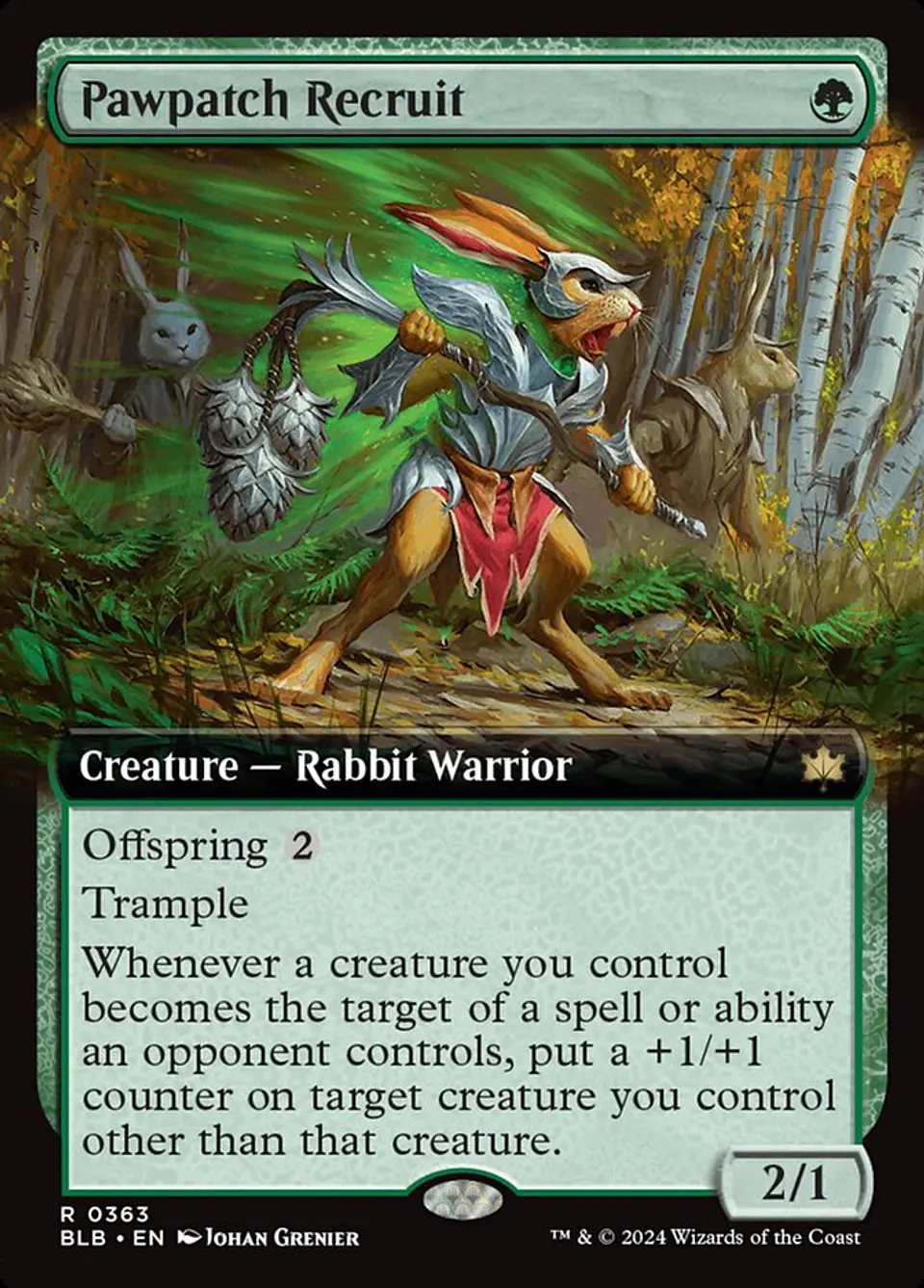 Pawpatch Recruit (Extended Art) 1