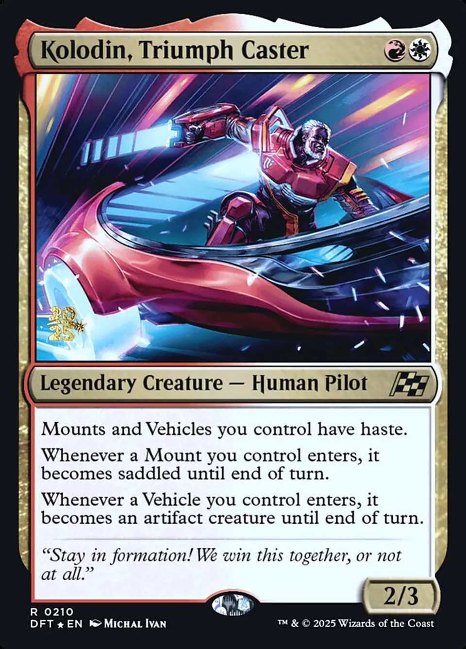 Kolodin, Triumph Caster (Pre-release) 1