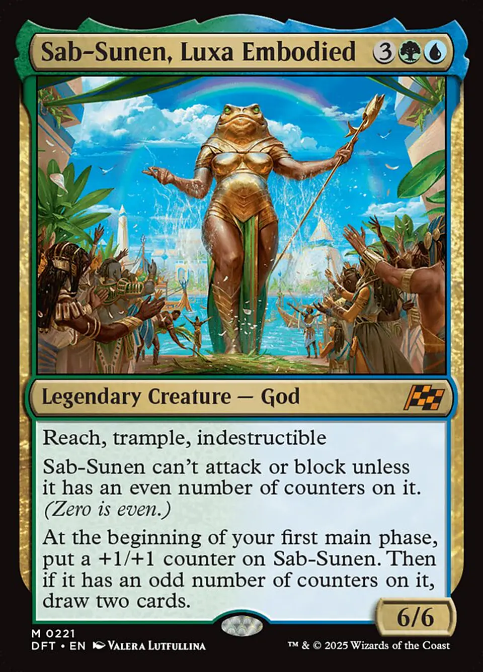 Sab-Sunen, Luxa Embodied 1