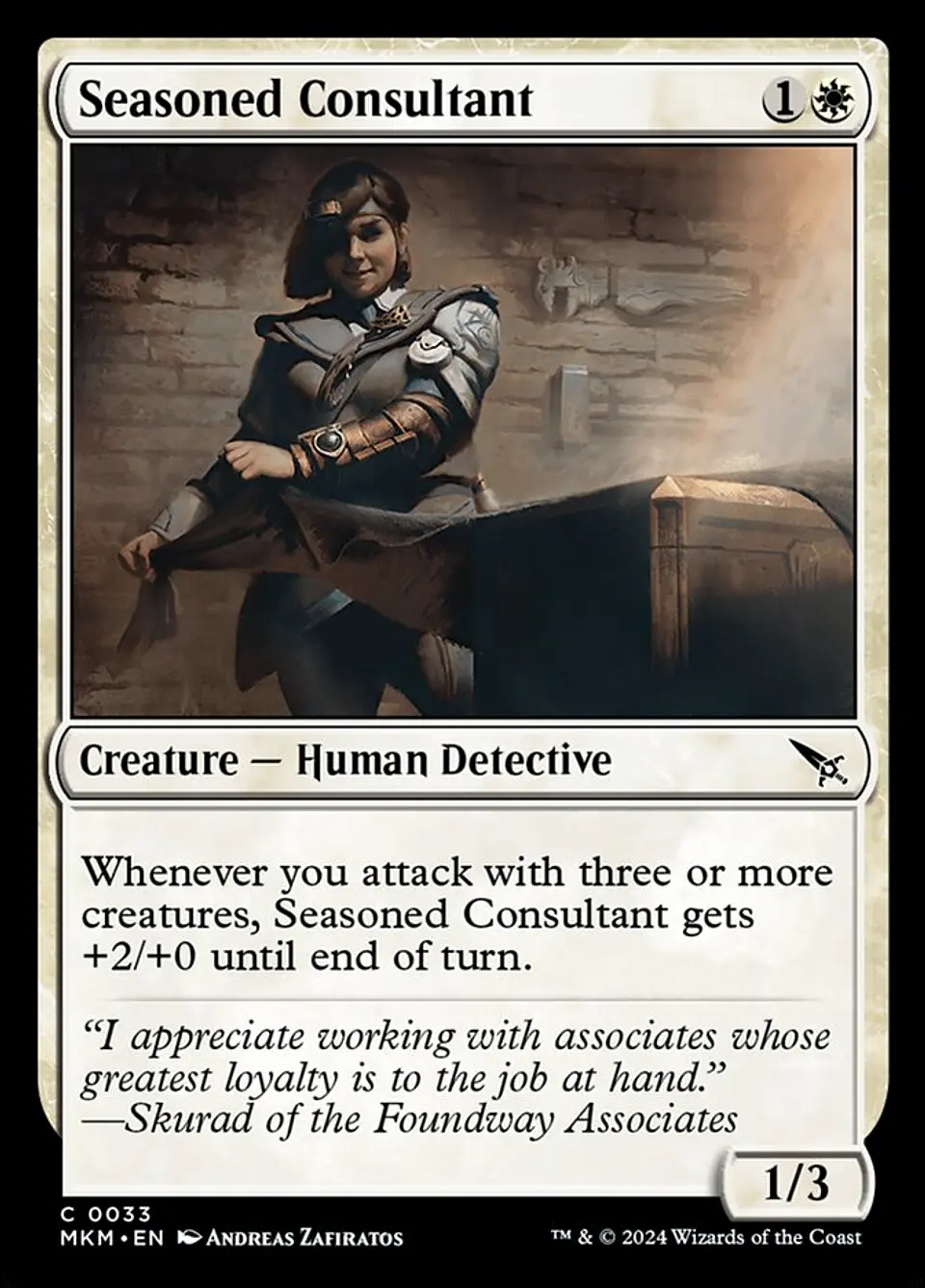 Seasoned Consultant 1