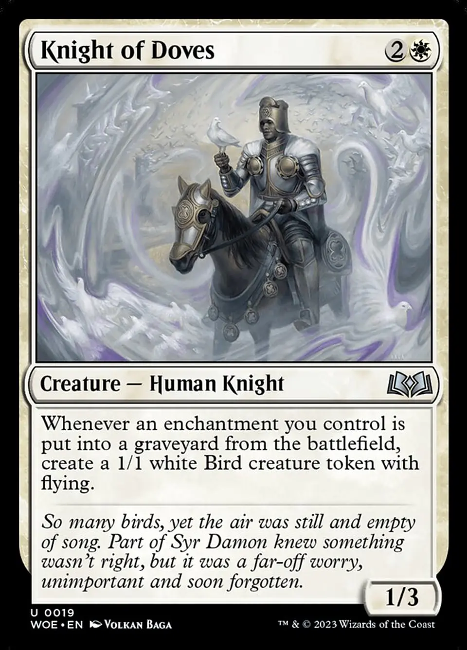 Knight of Doves 1