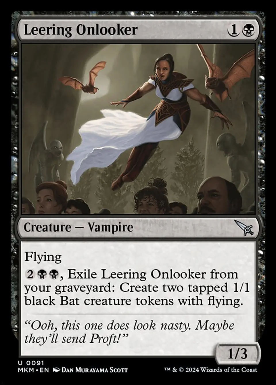 Leering Onlooker 1